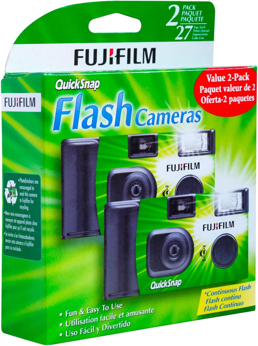 Fujifilm QuickSnap Flash 400 One-Time-Use Camera - 2 Pack - Image 5