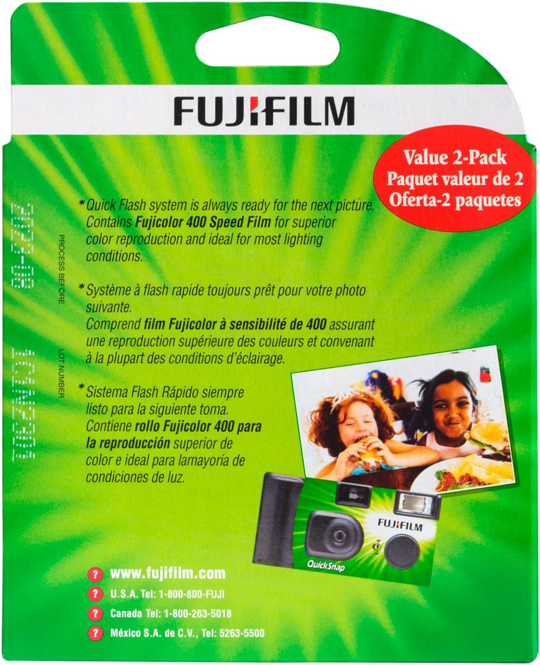 Fujifilm QuickSnap Flash 400 One-Time-Use Camera - 2 Pack - Image 6
